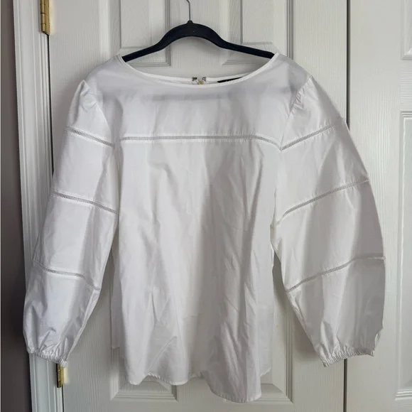 Lauren Ralph Lauren Elegant White Blouse - Picture 1 of 4